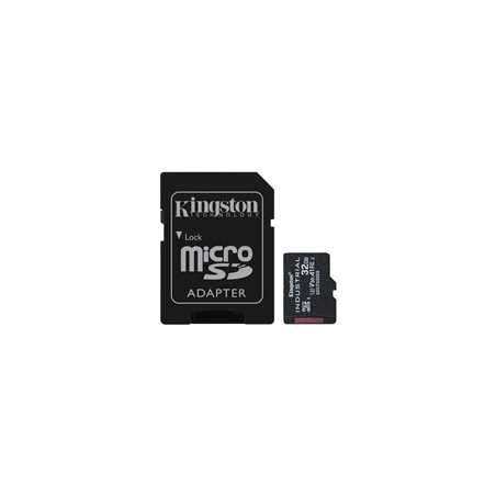 Kingston SDCIT/32GB Industrial Micro SD Flash Memory Card, 32GB, Class U3 V30 A1, UHS-I U1, Retail Packed