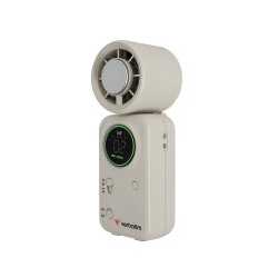 Verbatim Cool 'n' Go Ice Touch Mini Handheld Fan White / Silver