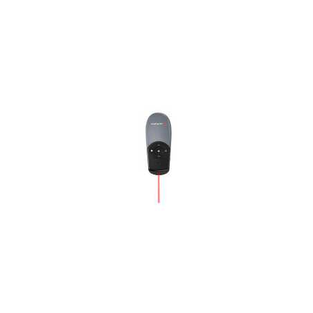 Verbatim Focus Wireless Presenter With Red Laser Pointer, Wireless Operating Distance Up To 30 Metres, USB-A Receiver With USB-C