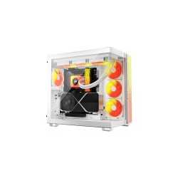 be quiet! Light Loop IO LCD 360mm White AIO CPU Liquid Cooler, IPS Display, ARGB, 3x Light Wings LX 120mm PWM Fans and IO Contro