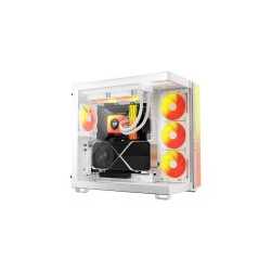 be quiet! Light Loop IO LCD 240mm White AIO CPU Liquid Cooler, IPS Display, ARGB, 2x Light Wings LX 120mm PWM Fans and IO Contro