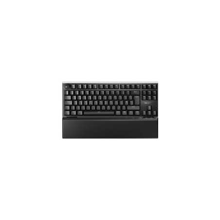 Be Quiet! Light Mount TKL Silent Linear ARGB Mechanical Keyboard, 3D Media Wheel, silent keystrokes, hot-swappable 5-pin MX-styl