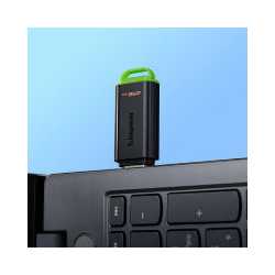 Kingston DataTraveler Exodia DTXG2/256GB USB Flash Drive, 256GB, USB 3.2 Gen 1, Green / Black, Snap-on Cap Design