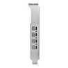 PNY NVIDIA RTX 2000E ADA 16GB Professional Graphics Card, 2816 CUDA Cores, 88 Tensor, 22 RT, Single Fan, 4x Mini DisplayPort - O
