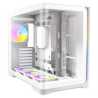 Pure White Gaming Build - Antec C5 Curved Glass RGB lighting, AMD Ryzen 7 7800X3D 8 Core 16 Threads, 5.00GHz Boost, Kingston 32G