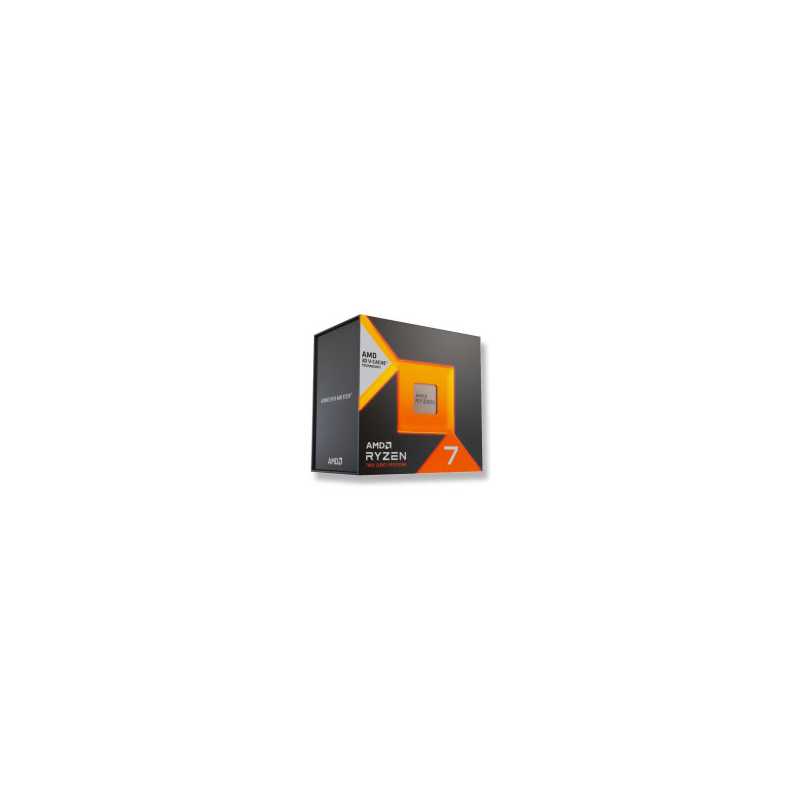 AMD Ryzen 7 7700X3D 8 Core AM5 Processor, 16 Threads, 4GHz up to 4.5GHz Boost, 8MB Cache, 120W, with AMD Radeon Graphics