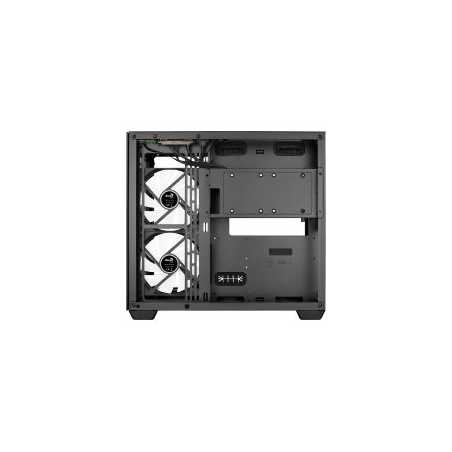 Aerocool (ACCM-ES01163.11) Mid tower PC case, Tempered glass, Up to 162mm GPU clearance, RGB,  Included fans 2x 140 mm, 4x 120 m