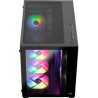 Aerocool (ACCS-ES02163.11) Mid-tower PC case, Versatile fan support, Tempered glass window, 410mm GPU clearance, RGB, Full cover