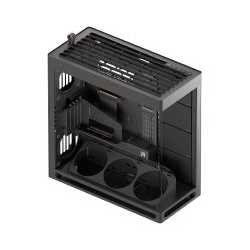 HAVN(HVN-CA-HS420-08) Mid tower PC case, UniSheet glass, Up to 470mm GPU clearance, Supports up to 11 x 140mm fans, ATX, E-ATX, 