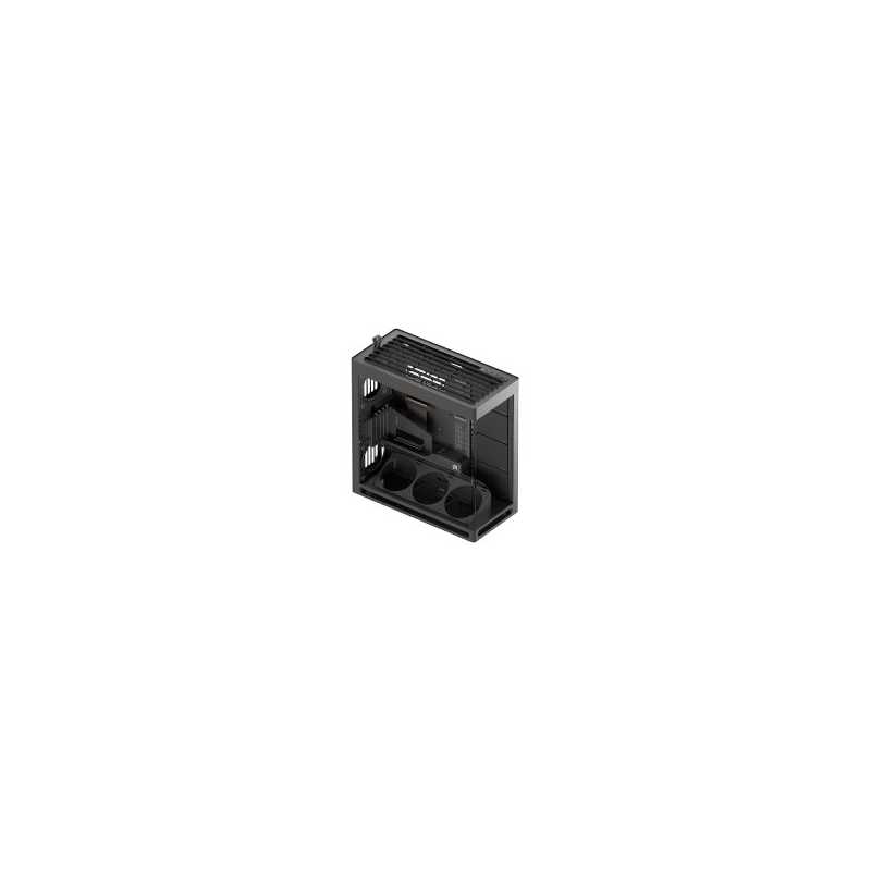 HAVN(HVN-CA-HS420-08) Mid tower PC case, UniSheet glass, Up to 470mm GPU clearance, Supports up to 11 x 140mm fans, ATX, E-ATX, 