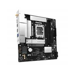 ASRock B860M Rock WiFi Intel 1851 Socket Motherboard, Micro-ATX, 2x DDR5 Slots, 2x M.2 Socket, Fitted I/O Shield, 2.5GbE LAN, Wi