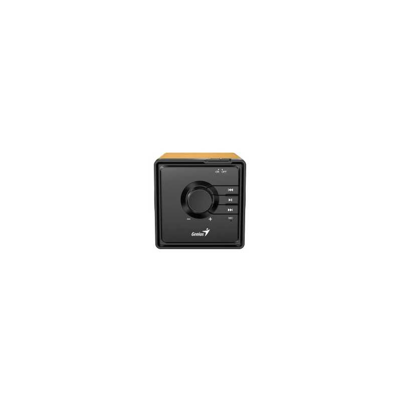 Genius SP-916BT One-piece Bluetooth Wood Speaker, Bluetooth 5.3, Built in Mic, USB-C Charging