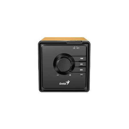 Genius SP-916BT One-piece Bluetooth Wood Speaker, Bluetooth 5.3, Built in Mic, USB-C Charging