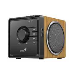 Genius SP-916BT One-piece Bluetooth Wood Speaker, Bluetooth 5.3, Built in Mic, USB-C Charging