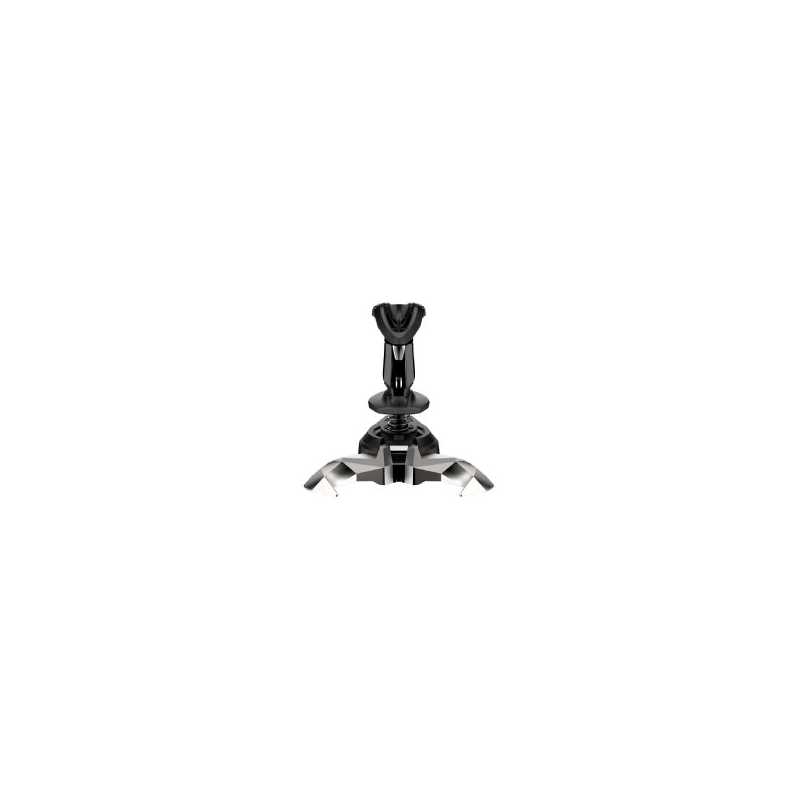 Genius MaxFire F27 USB Flight Joystick, 4 Axis, 12 Function Button, Non-Slip, Compatible with PC-Based Flight Simulators