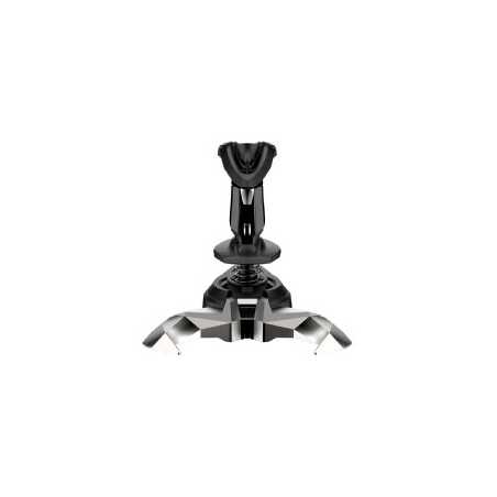 Genius MaxFire F27 USB Flight Joystick, 4 Axis, 12 Function Button, Non-Slip, Compatible with PC-Based Flight Simulators