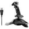 Genius MaxFire F27 USB Flight Joystick, 4 Axis, 12 Function Button, Non-Slip, Compatible with PC-Based Flight Simulators