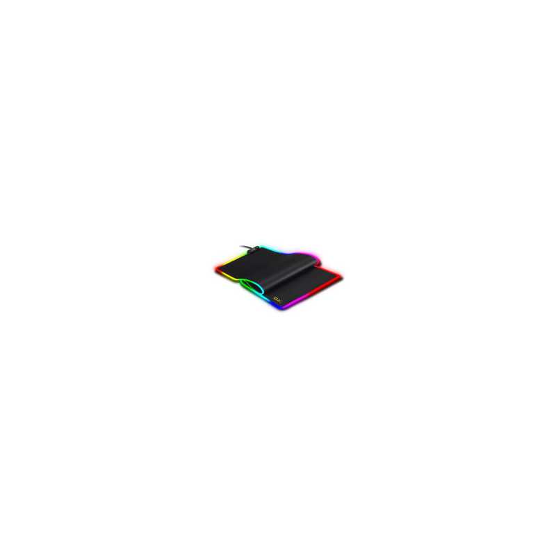 Genius GX-PAD 800S RGB RGB Soft Gaming Mouse Pad-Large, Oversized Glowing Led Extended Mouse Pad, 800 x 300 x 3mm, Spill-Resista