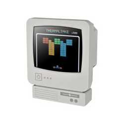 Thermaltake Retro 360 Ultra ARGB Sync AIO Liquid Cooler, CRT-style 3.7 LCD display, Triple 120mm ARGB Fans, Intel and AMD Suppor