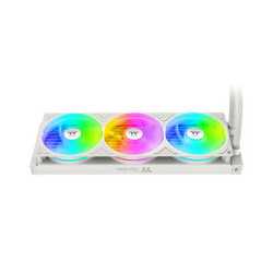 Thermaltake Retro 360 Ultra ARGB Sync AIO Liquid Cooler, CRT-style 3.7 LCD display, Triple 120mm ARGB Fans, Intel and AMD Suppor