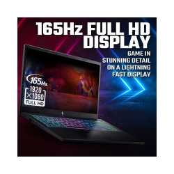 Acer Nitro V15 Gaming Laptop, 15.6 Inch 1920 x 1080 Screen, AMD Ryzen 5 150 Processor, 16GB DDR5-SDRAM, 512GB SSD, NVIDIA GeForc