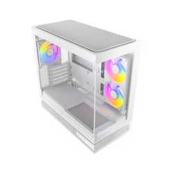 Antec Constellation C2M ARGB Micro-ATX PC Case, 270' Panoramic Tempered Glass, 240mm and 120mm ARGB PWM Fans, USB-C, 360mm Radi