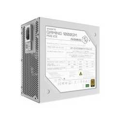 Gigabyte GAMING 1000GM PG5 ICE 1000W Fully Modular Power Supply, 80 PLUS Gold, ATX 3.1, PCIe 5.1, 12V-2x6 Connector, 135mm Smart