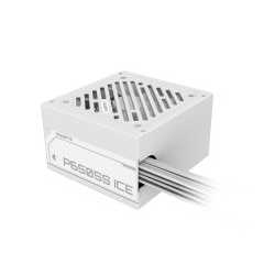 Gigabyte P650SS ICE 650W ATX Power Supply, 80 PLUS Silver, ATX 3.0, PCIe 5.0, 120mm Fluid Dynamic Bearing Fan, Non-Modular, Flat