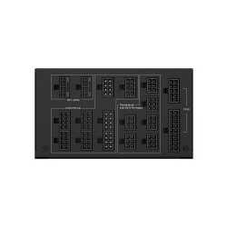 Gigabyte UD1600PM PG5 AI TOP 1600W Fully Modular Power Supply, 80 PLUS Platinum, ATX 3.1, PCIe 5.0, 12V-2x6 GPU Support, 140mm C