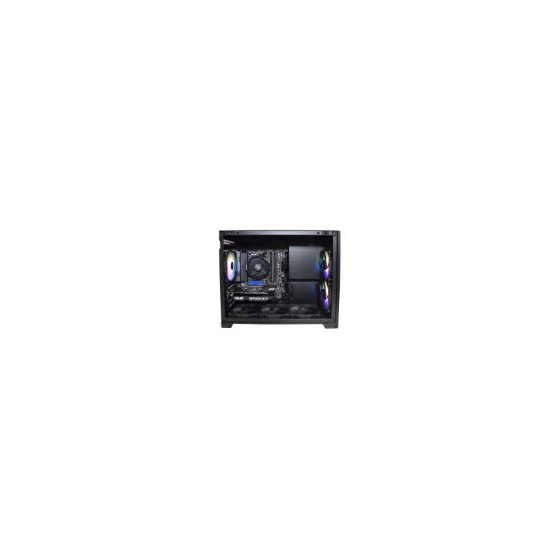 Small RGB Micro Gaming Case, AMD Ryzen 5, 6 Cores, 4.10 GHz, 8GB RAM, 512GB NVMe, RTX3060 6GB WiFi 6 Gaming PC
