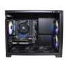 Small RGB Micro Gaming Case, AMD Ryzen 5, 6 Cores, 4.10 GHz, 8GB RAM, 512GB NVMe, RTX3060 6GB WiFi 6 Gaming PC