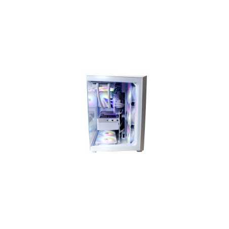 AMD Ryzen 7 5.00GHz RTX 5070Ti Pure White Performance Gaming PC Glass Chassis, 32GB RGB DDR5, 2TB NVMe, 360mm RGB Liquid Cooler 