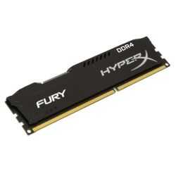 HyperX Fury Black 8GB, DDR4, 2666MHz (PC4-21330), CL16, XMP, DIMM Memory