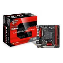 Asrock AB350 GAMING-ITX/AC, AMD B350, AM4, Mini ITX, 2 DDR4, Wi-Fi, 2 HDMI, RGB Lighting