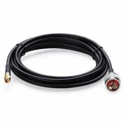 TP-LINK (TL-ANT24PT3) Pigtail Cable, 2.4GHz, 3 Metre, N-Type Male To RP-SMA Female