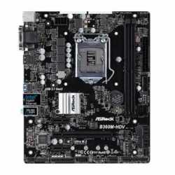 Asrock B360M-HDV, Intel B360, 1151, Micro ATX, DDR4, VGA, DVI, HDMI, M.2