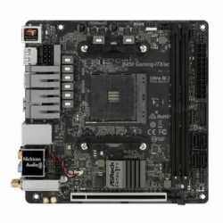 Asrock B450 GAMING-ITX/AC, AMD B450, AM4, Mini ITX, 2 DDR4, HDMI, DP, Wi-Fi, M.2, RGB Lighting