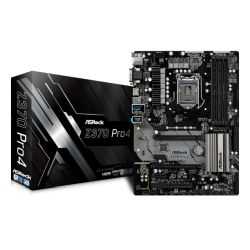 Asrock Z370 PRO4, Intel Z370, 1151, ATX, 4 DDR4, CrossFire, VGA, DVI, HDMI
