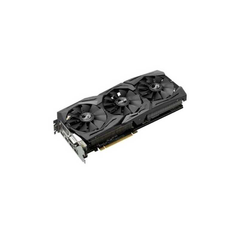 Asus ROG STRIX GTX1070, 8GB DDR5, PCIe3, DVI, 2 HDMI, 2 DP, 1860MHz OC, RGB Lighting, DirectCU III
