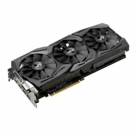 Asus ROG STRIX GTX1070, 8GB DDR5, PCIe3, DVI, 2 HDMI, 2 DP, 1860MHz OC, RGB Lighting, DirectCU III