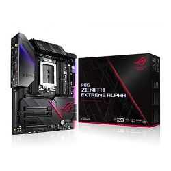 Asus ROG ZENITH EXTREME ALPHA, AMD X399, TR4, EATX, 8 DDR4, XFire/SLI, Wi-Fi, Dual LAN (1 x 10GB), RGB Lighting