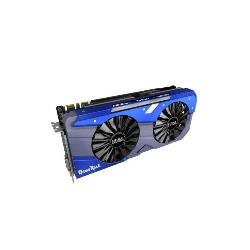 Palit GTX1080 Ti Gamerock Premium, 11GB DDR5X, 0-dB, RGB Lighting