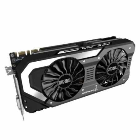 Palit GTX1080 Ti JetStream, 11GB DDR5X, DVI, HDMI, 3 DP, 0-dB Tech, RGB Lighting