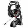 ADATA XPG EMIX H30 Gaming Headset with SOLOX F30 Amp, 53mm Drivers, Virtual 7.1, Stand, Black & Red