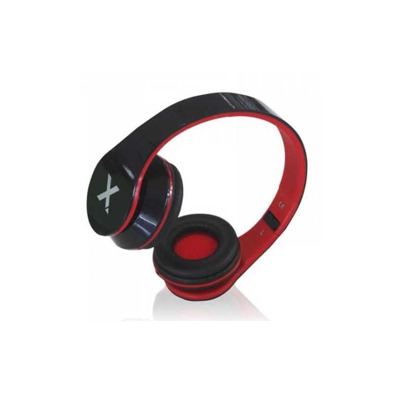 Approx (APPDJJAZZBKR) DJ Jazz Headset, 3.5mm Jack, Foldable, Black & Red