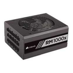 Corsair 1000W Enthusiast RMx Series RM1000X PSU, Rifle Bearing Fan, Fully Modular, 80+ Gold