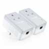 TP-LINK (TL-PA4010P KIT V4) AV600 10/100 Powerline Adapter Kit, 1-Port, AC Pass Through