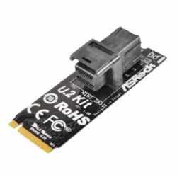 Asrock U.2 Kit - M.2 to Mini-SAS HD Adapter, Supports U.2 PCIe 3.0 x4 SSDs