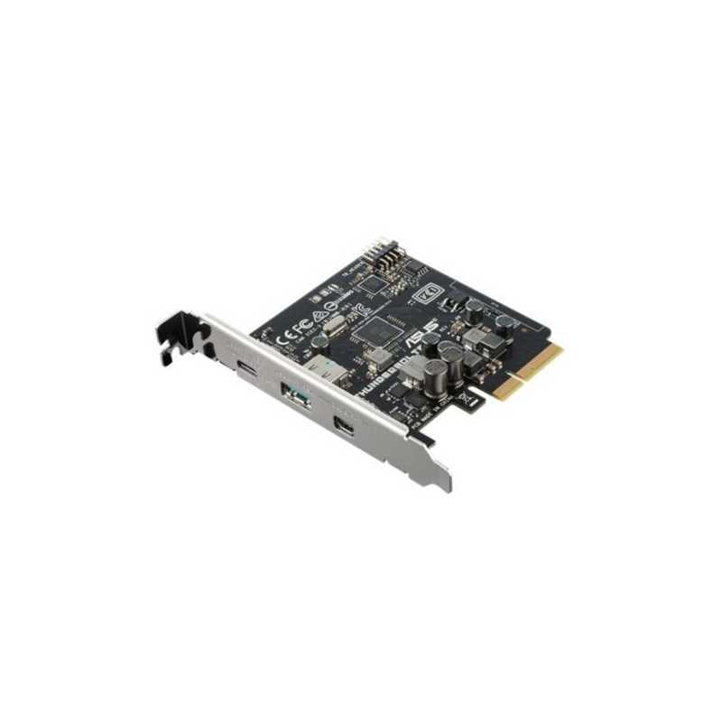 Asus ThunderboltEX 3 Card, PCI Express, 1 x Thunderbolt 3, 1 x USB 3.1, 1 x Mini DisplayPort 1.2 In, TBT Header