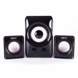 Approx (APPSP21M) 2.1 Multimedia Mini Speakers, 10W RMS, Black